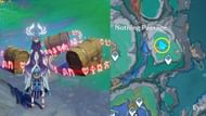 Location of the puzzle in Nothing Passage (Image via Sportskeeda Gaming/HoYoverse)